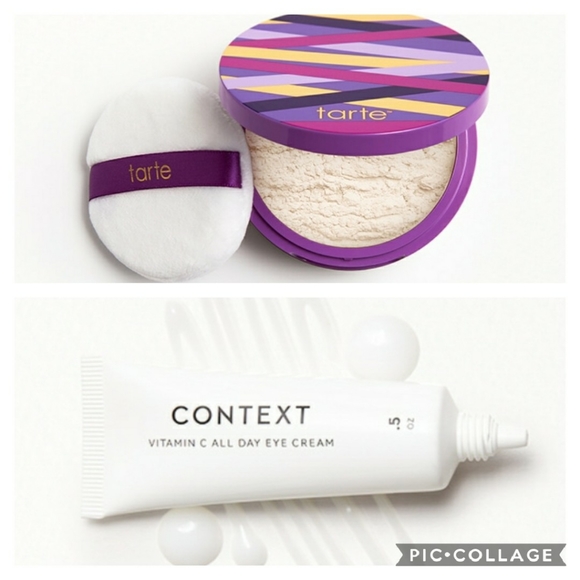 tarte Other - NEW tarte Setting Powder & Context Eye Cream Set